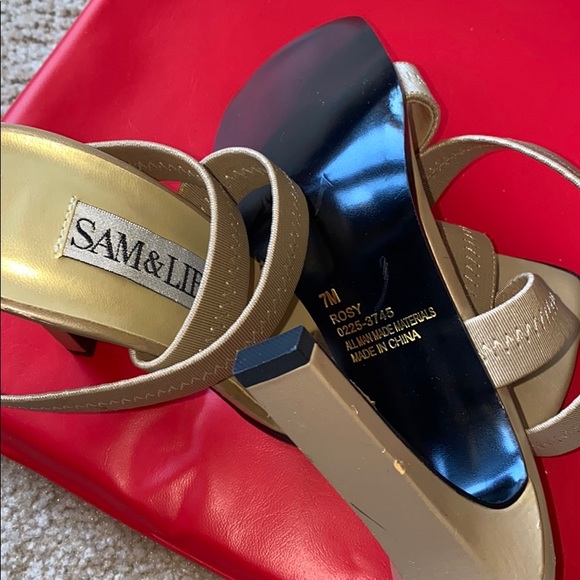 sandals SAM & LIBBY. Never used. - Picture 4 of 13